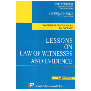 Lessons on Law of Witnesses and Evidence